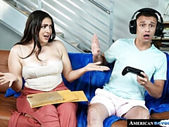 デカ尻, デカチン, デカパイ, フェラチオ, 茶髪の, ぽちゃ, バック