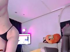 Amateur, Asiático, Chica, Tetas grandes, Coreano, Masturbación, Solo, Camara web