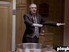 デカ尻, デカパイ, 茶髪の, 巨乳な, カップル, 下着, 小柄, 現実