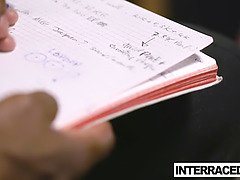 Grosser schwanz, Grosse titten, Blasen, Schwanz, Riesenschwanz, Interrassisch, Milf, Pov