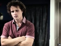 Second cousin teens blowjob and fuck at family reunion