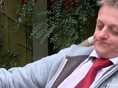 デカチン, デカパイ, フェラチオ, イギリス人, イマラチオ, 淫乱熟女, タトゥー