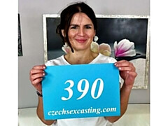 Czech Sex Casting featuring Viktoria Wonder's curvy sex