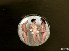 Blondine, Blasen, Schwanz, Handjob, Milf, Piercing, Pov, Muschi