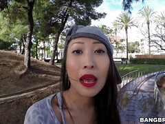 Asiatique, Cul, De plein air, Softcore