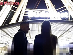 Leie, Grosser schwanz, Blasen, Spermaladung, Hd, Öffentlich, Rau, Spanisch