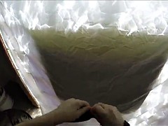 美女, 茶髪の, オナニー, おもちゃ