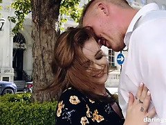 Pijpbeurt, Hardcore, Hd, Kut duiken, Roodharige vrouw, Kousen, Tiener, Tieten likken