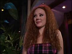 Grosser schwanz, Grosse titten, Blasen, Stiefel, Braunhaarige, Spermaladung, Latex, Titten