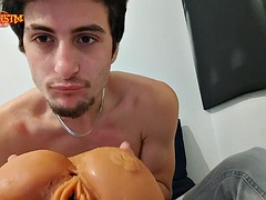 Leie, Grosser schwanz, Spermaladung, Schwul, Hardcore, Masturbation, Spielzeuge, Türkisch