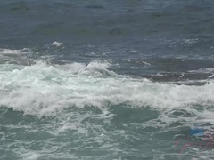 Leie, Strand, Grosse titten, Bikini, Braunhaarige, Jeans, Pov, Dusche