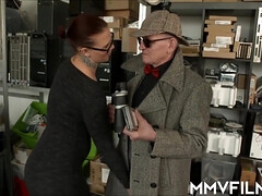 Beauté, Gros cul, Grosse bite, Rondelette, Gorge profonde, Branlette thaïlandaise, Hd, Bureau