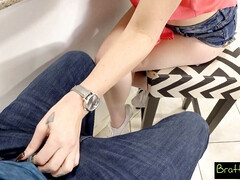 Pijpbeurt, Bruinharig, Vrouw, Harig, Hd, Gezichtspunt, Kut duiken, Zuigen