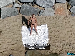 Rubia, Mamada, Hd, Monstruo, Pov, Público, Gritar, Tetas