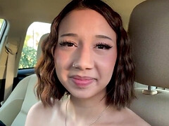 Asiático, Chica, Tetas grandes, Polla, Sexo duro, Enorme, Coño, Tetas