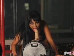 デカパイ, 茶髪の, ハードコア, インド人, 下着, オナニー, 淫乱熟女, いじめ