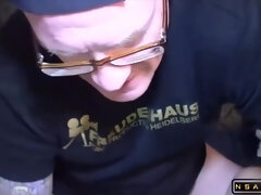 Pregnant Darkhaired Babe Gangbang