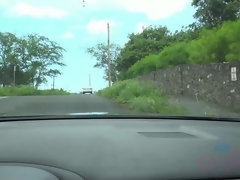 Plage, Bikini, Doigter, Petite amie, Piercing, Douche, Maigrichonne, Nénés