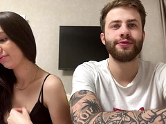 Teen Camgirl - Homemade webcam video with real couple