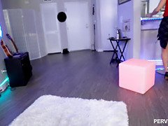 Blondie beauty with fantastic glasses, insane pov facial after a excellent fuck - alpha porno