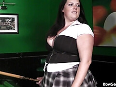 BBW Secret - pool table smut