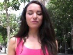 Sucer une bite, Brunette brune, Hd, De plein air, Pov, Public, Réalité