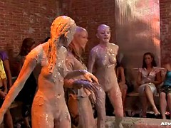 naked mud wrestlers gone nasty