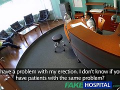 Mea Melone's fakehospital sex: POV nurse gives patient a hard reality check