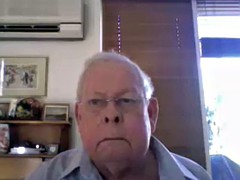 sexy grandpa shows body on cam