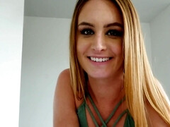 Gorgeous babe Daisy Stone sucks a hard cock in POV-style video