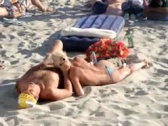 Big Boobs Hot Topless MILFs Voyeur Beach Amateur Video