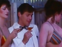 Classic porn movie with hot girls in vintage lingerie (circa 60s)