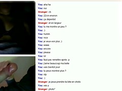 Omegle - Nice teen shows boobs